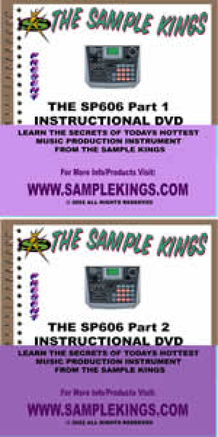 Roland SP 606 Instructional DVD